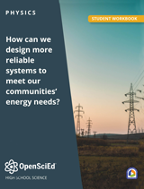 OpenSciEd Physics + Earth & Space Unit 1: Energy Flow from Earth's Systems Student Workbook, Kendall Hunt Publishing, High School Science, Consumable