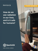 OpenSciEd Physics + Earth & Space Unit 5: Electromagnetic Radiation Student Workbook, Kendall Hunt Publishing, High School Science, Consumable