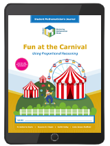 Project M3: Level 5-6: Fun at the Carnival: Using Proportional Reasoning Student Mathematician's Journal 1 Year License