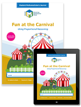 Project M3: Level 5-6: Fun at the Carnival: Using Proportional Reasoning Student Mathematicians Journal + 1 Year License