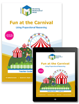 Project M3: Level 5-6: Fun at the Carnival: Using Proportional Reasoning Teacher Guide + 3 Year License