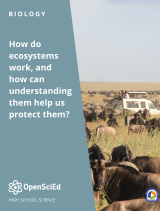 OpenSciEd Biology + Earth & Space Unit 1: Ecosystems Interactions & Dynamics Student Edition