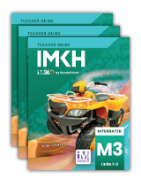IM v.360: Integrated Math 3 Teacher Guide Set