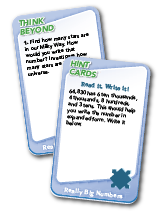 Project M3: Level 3-4: Awesome Algebra: Looking For Patterns and Generalizations Card Set
