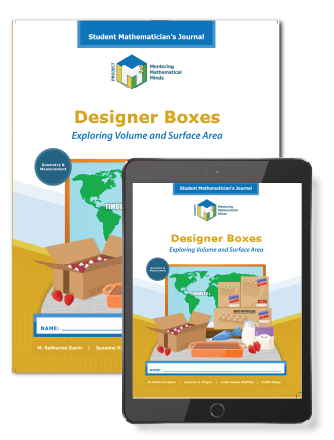 Project M3: Level 5-6: Designer Boxes: Exploring Volume and Surface Area Student Mathematicians Journal + 1 Year License