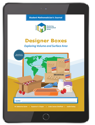 Project M3: Level 5-6: Designer Boxes: Exploring Volume and Surface Area Student Mathematician's Journal 1 Year License