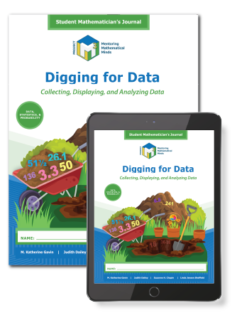 Project M3: Level 3-4: Digging for Data: Collecting, Displaying and Analyzing Data Student Mathematician's Journal + 1 Year License