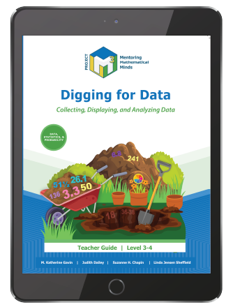 Project M3: Level 3-4: Digging for Data: Collecting, Displaying and Analyzing Data Teacher 3 Year License