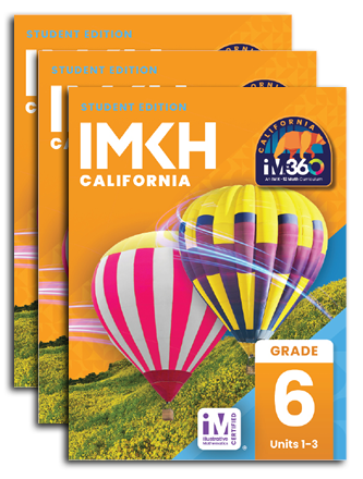 IMKH California: Grade 6 Student Edition Set