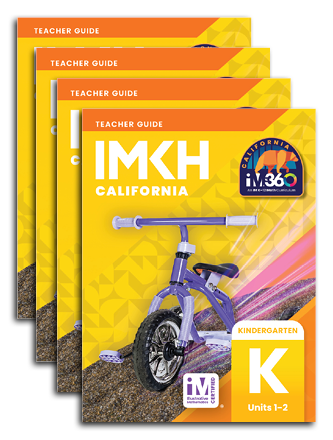 IMKH California: Kindergarten Teacher Guide Set