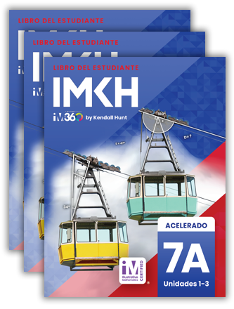 IM v.360: Accelerated Grade 7 Spanish Student Edition Set