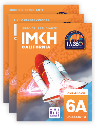 IMKH California: Accelerated Grade 6 Spanish Student Edition Set
