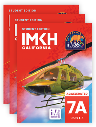 IMKH California: Accelerated Grade 7 Student Edition Set
