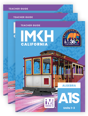IMKH California: Algebra I Supports Teacher Guide Set