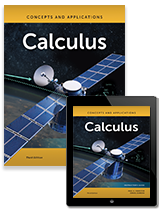 Calculus: Concepts and Applications Instructor's Guide + 6 Year License