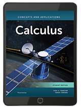 Calculus: Concepts and Applications Student 1 Year License