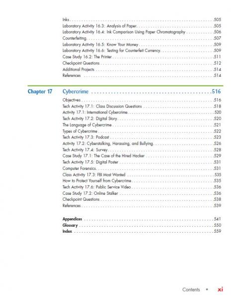 Forensics SE TOC page xi.JPG