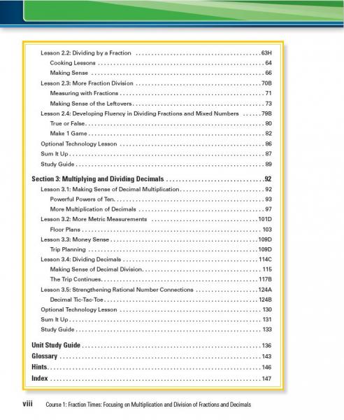 Fraction Times TE TOC page viii.JPG