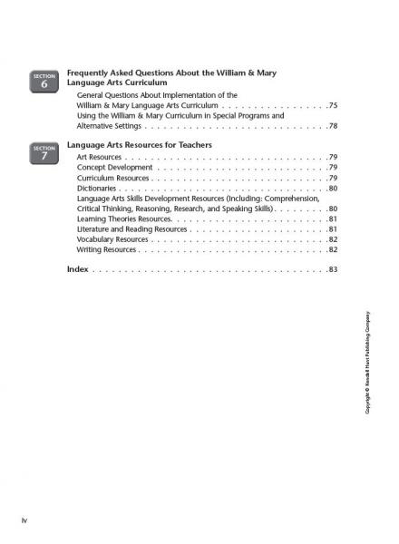 LA Curriculum Guide TOC page iv.JPG