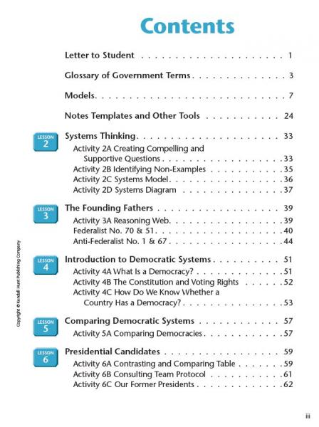 Road to White House SE TOC page iii.JPG