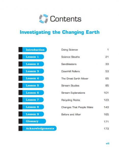 Tracks Changing Earth SE TOC page vii.JPG