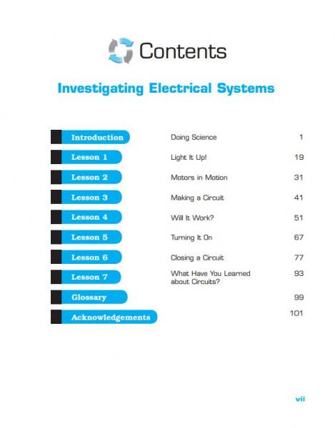 Tracks Electrical Systems SE TOC page vii.JPG