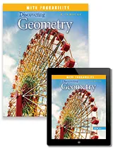 Discovering Geometry with Probability: Student Edition + 6 Year License, Kendall Hunt Publishing, High School Geometry, Discovering Mathematics Series, Michael Serra
