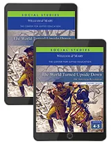 The World Turned Upside Down: The American Revolution Teacher Guide 1 Year License with Student Guide File, Kendall Hunt Publishing, Gifted and Talented Social Studies, Grades 4-5