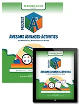 Project A3: Awesome Advanced Activities for Mentoring Mathematical Minds Level 4-5 Teacher Guide + 3 Year License, Kendall Hunt Publishing, K-5 Gifted Math