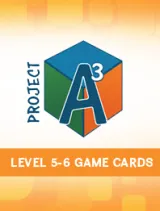 Project A3: Awesome Advanced Activities for Mentoring Mathematical Minds Level 5-6 Game Cards, Kendall Hunt Publishing, K-12 Gifted Math