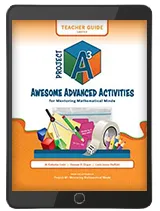 Project A3: Awesome Advanced Activities for Mentoring Mathematical Minds Level 5-6 Teacher 3 Year License, Kendall Hunt Publishing, K-12 Gifted Math