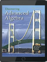 Discovering Advanced Algebra: An Investigative Approach Teaching Resources 6 Year Online License, Kendall Hunt Publishing K-12, High School Math