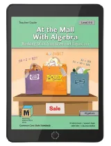 Project M3: Level 4-5: At the Mall with Algebra: Working with Variable & Equations Teacher 3 Year Online License, Kendall Hunt Publishing, K-5 Gifted Math