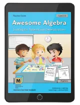 Project M3: Level 3-4: Awesome Algebra: Looking for Patterns & Generalization Teacher 3 Year Online License