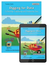 Project M3: Level 3-4: Digging for Data: Collecting, Displaying and Analyzing Data Teacher Text + 3 Year Online License, Kendall Hunt Publishing, K-5 Gifted Math