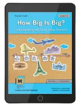 Project M3: Level 3-4: How Big is Big? Understanding and Using Large Numbers Teacher 3 Year Online License, Kendall Hunt Publishing, K-5 Gifted Math