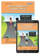 Project M3: Level 5-6: Record Makers and Breakers: Analyzing Graphs, Tables and Equations Teacher Text + 3 Year Online License, Kendall Hunt Publishing, Grades 5-6 Gifted Math