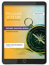 Explore, Discover, Reveal Student Literature Workbook 1 Year License, Kendall Hunt K-12, Gifted and Talented Language Arts Curriculum