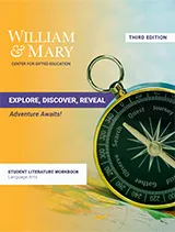 Explore, Discover, Reveal Student Literature Workbook, Kendall Hunt Publishing K-12, Gifted and Talented, Language Arts Curriculum