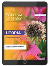 Utopia Student Literature Workbook 1 Year License, William & Mary CFGE, Kendall Hunt Publishing, Gifted and Talented, Language Arts Curriculum