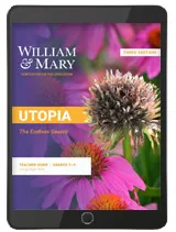 Utopia Teacher Guide 1 Year License, William & Mary CFGE, Kendall Hunt Publishing, Gifted and Talented, Language Arts Curriculum
