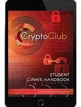 CryptoClub: Student Cipher Handbook 1 Year License, Kendall Hunt Publishing, Middle School Math, Grades 4-8